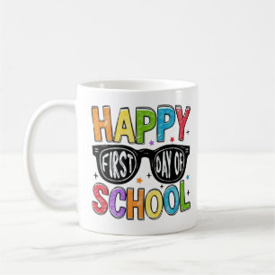 Taza De Café 🌈 📚 feliz primer día de clases