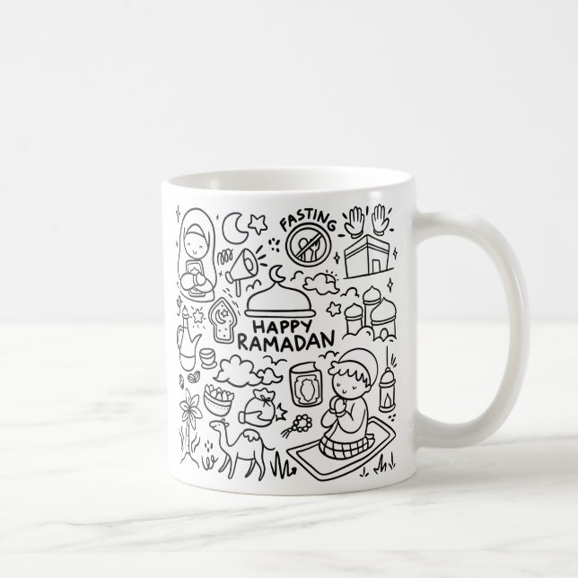 Taza De Café Feliz Ramadán (Derecha)