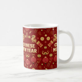 Taza De Café Feliz regalo de año nuevo chino