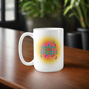 Taza De Café Feliz regalo de Diwali