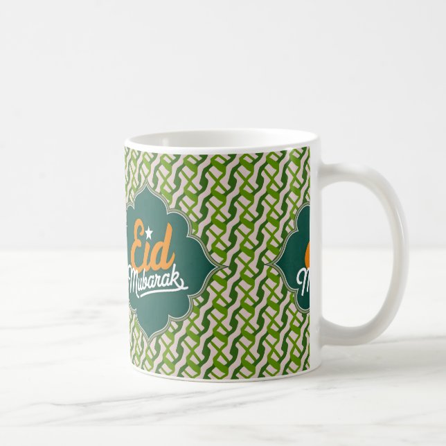 Taza De Café Feliz regalo de Eid Al-Fitr (Derecha)