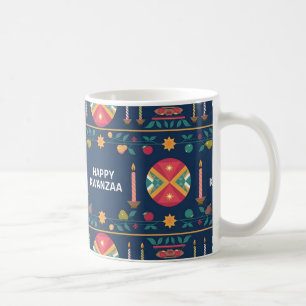 Taza De Café Feliz regalo de Kwanzaa