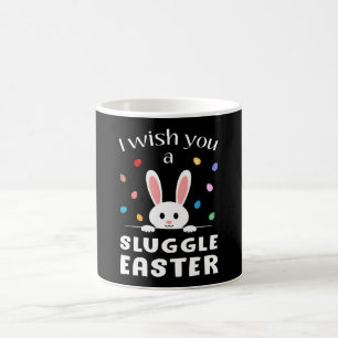 Taza De Café Feliz regalo divertido de pascua de huevos para an