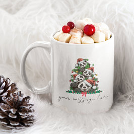 Taza De Café Feliz regalo personalizado de café navideño