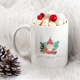 Taza De Café Feliz regalo personalizado de café navideño