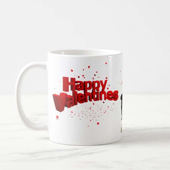 Taza De Café Feliz San Valentín (Izquierda)