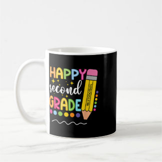 Taza De Café Feliz Segundo Grado Primer Día De Escuela Vuelta A