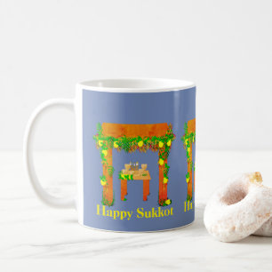 Taza De Café Feliz Sukkot, personalizado