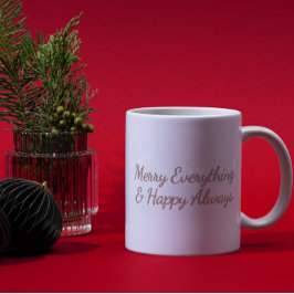 Taza De Café Feliz todo y siempre, calor de vacaciones,