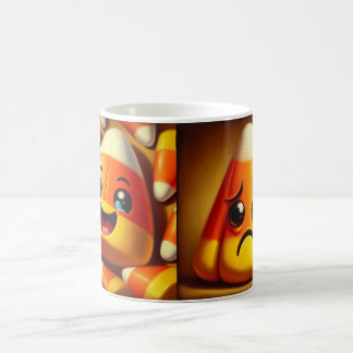 Taza De Café Feliz Triste Candy Corn
