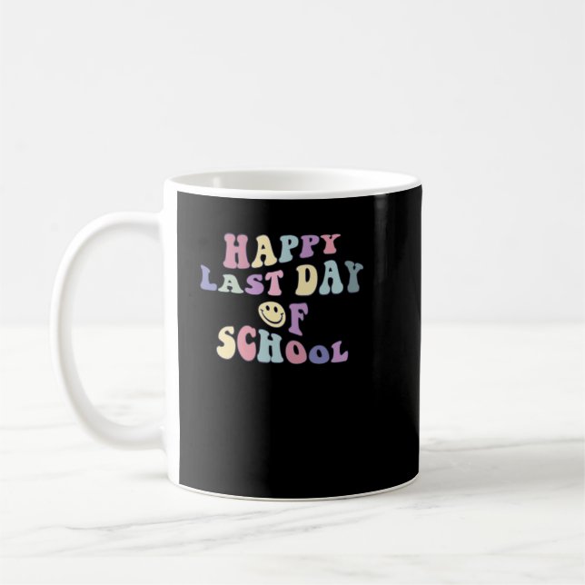 Taza De Café feliz último día de escuela (Izquierda)