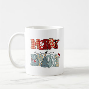 Taza De Café Feliz y brillantes Navidades-Feliz Navidad-Diverti