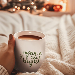 Taza De Café Feliz y luminoso - verde