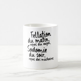Taza De Café Fellation du matin