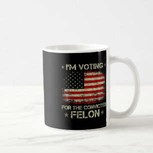 Taza De Café Felon 20 condenado por 2024