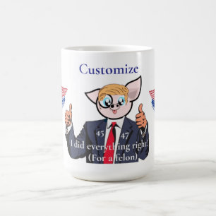 Taza De Café Felon President Thunder_Cove