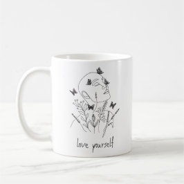 Taza de café femenina