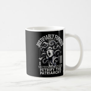 Taza De Café Feminis de mitología griega Medusa justificadament