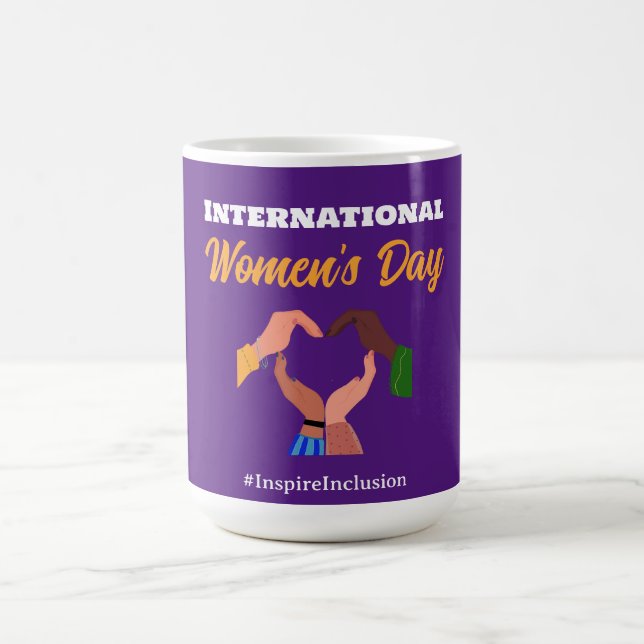 Taza De Café Feminista del Día Internacional de la Mujer 2025 (Centro)