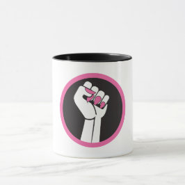 Taza de café feminista del orden del día