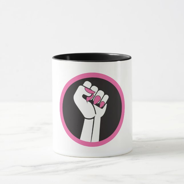 Taza de café feminista del orden del día (Centro)