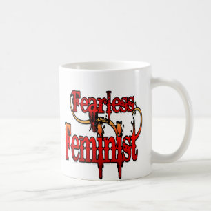 Taza De Café Feminista intrépido
