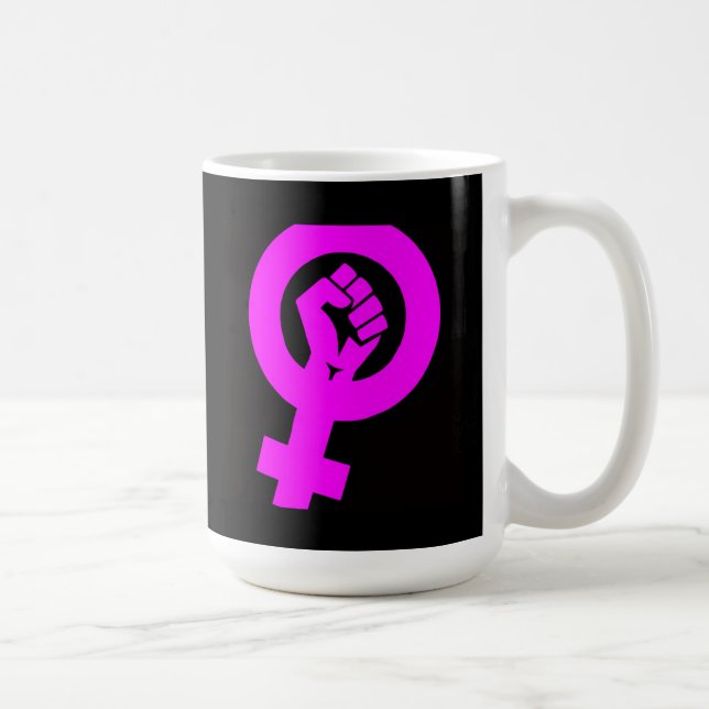 Taza De Café Feminista Radical (Derecha)