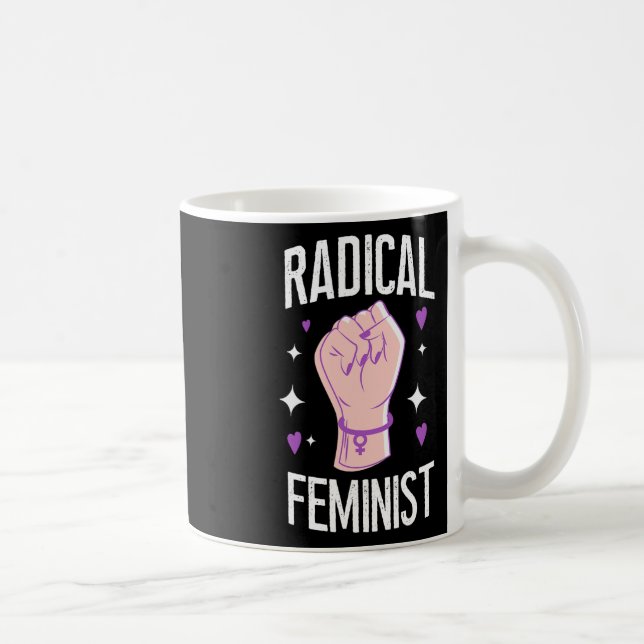 Taza De Café Feminista radical 1 (Derecha)