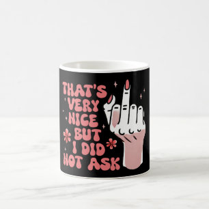 Taza De Café Feminista sarcástica