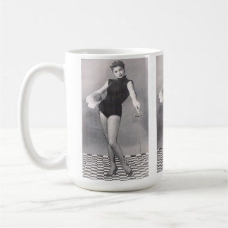 Taza De Café Fencer Pinup Chica Coffee Mug