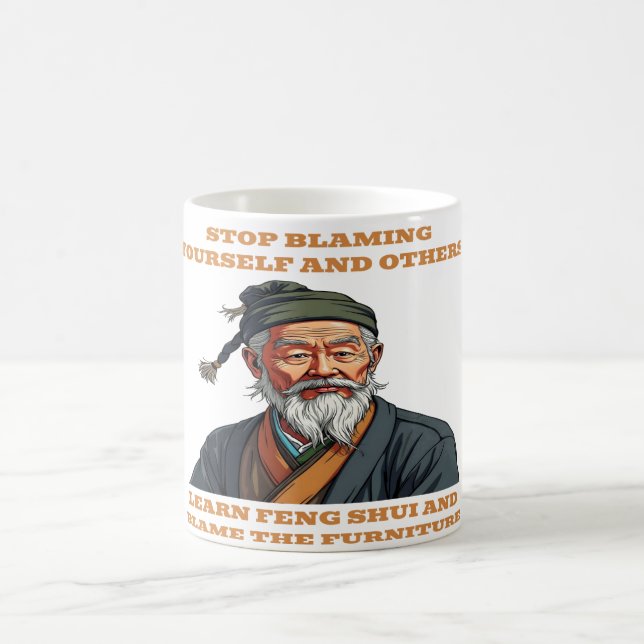 Taza De Café Feng shui (Centro)