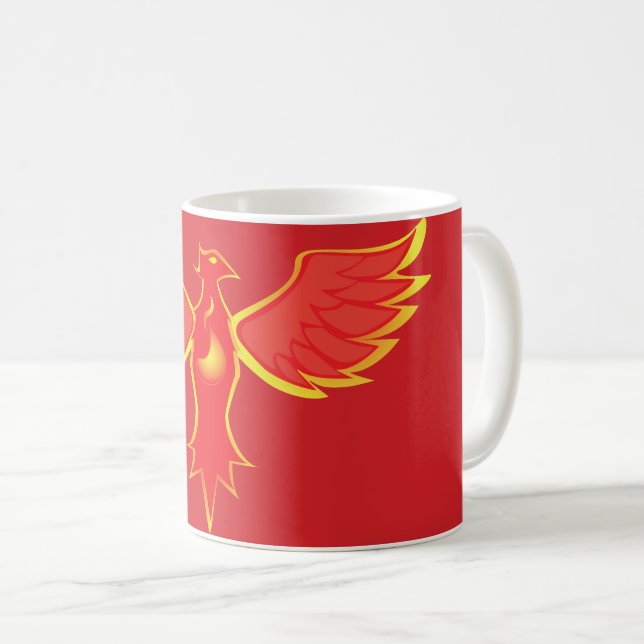 Taza De Café Fénix (Anverso derecho)