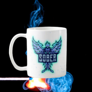 Taza De Café Fénix de la Sobriedad