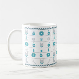 Taza De Café Feo Feliz Navidad