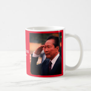 Taza De Café Ferdinand Marcos, Décimo Presidente de Filipinas