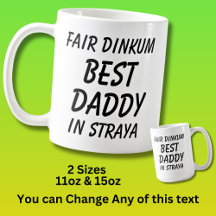 Feria de Dinkum mejor DADDY en Straya (Australia)