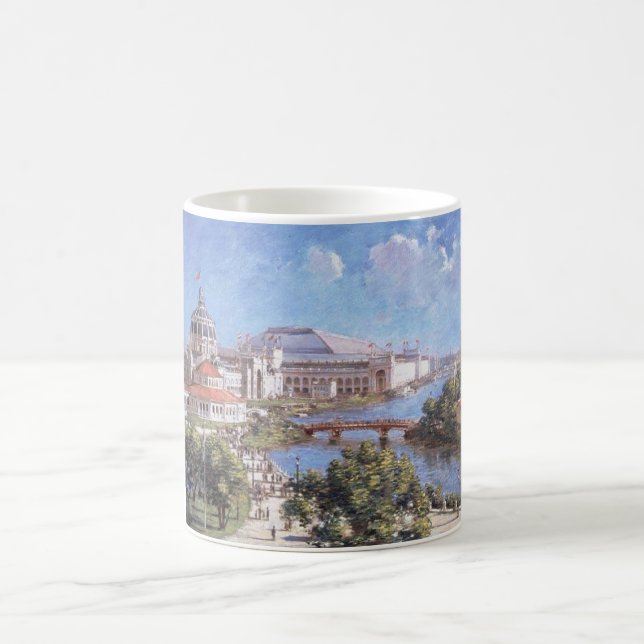 Taza De Café Feria Mundial de Chicago (Exposición Colombiana) (Centro)