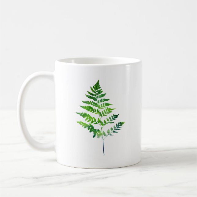 Taza De Café Fern Leaves (Izquierda)