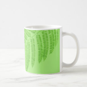 Taza De Café Fern verde