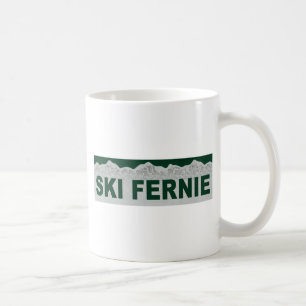 Taza De Café Fernie del esquí