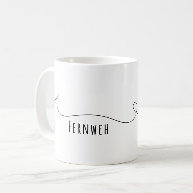 Taza De Café Fernweh Tasse (Anverso izquierdo)