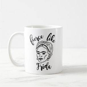 Taza De Café Feroz como Frida Mug - Frida Kahlo