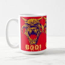 Feroz Monster BOO Halloween Scary Coffee Mug