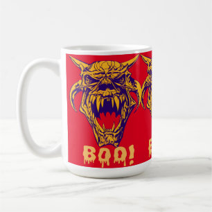 Taza De Café Feroz Monster BOO Halloween Scary Coffee Mug