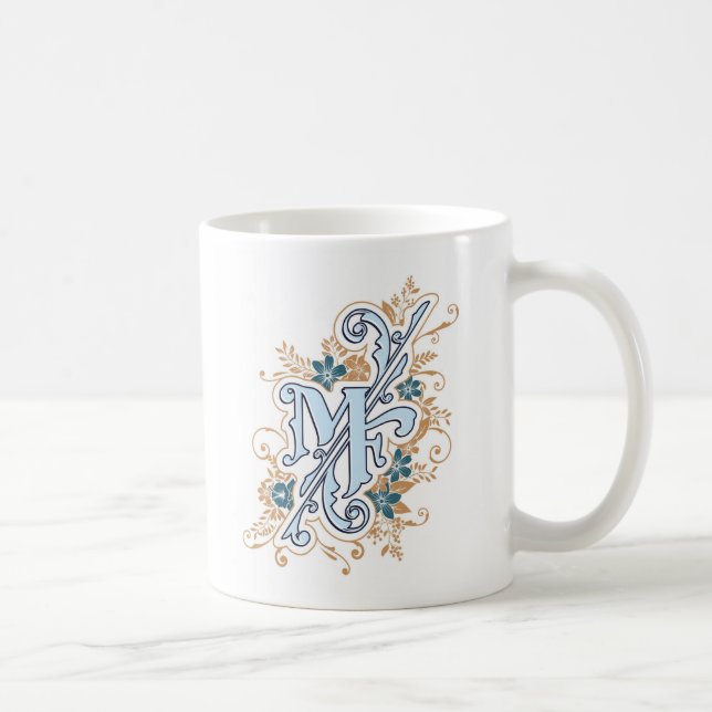 Taza De Café Ferrajunkies Floral Mug (Derecha)