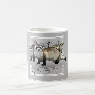 Taza De Café Ferrets