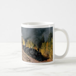 Taza De Café Ferrocarril de Cumbres y de Toltec, no. 487 y no.
