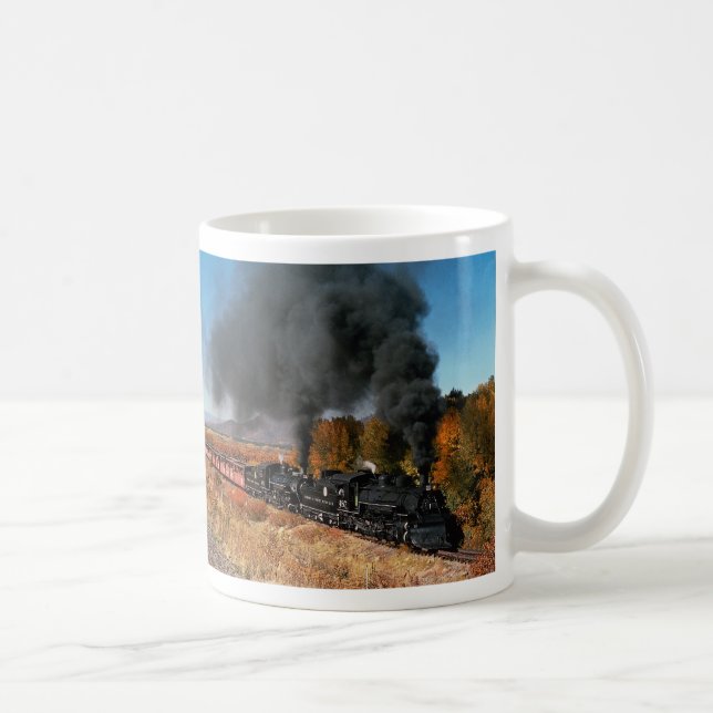 Taza De Café Ferrocarril de Cumbres y de Toltec, no. 487 y no. (Derecha)