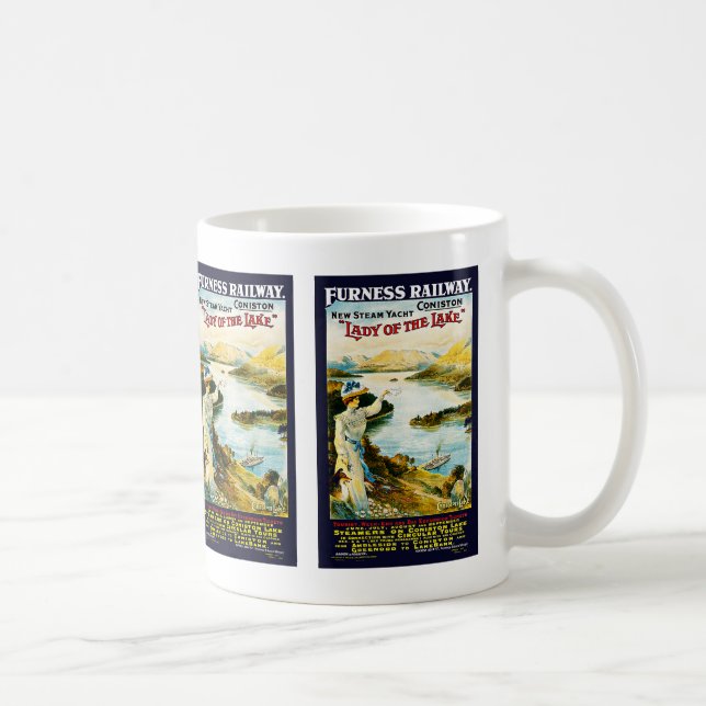 Taza De Café Ferrocarril Furness ~ Lady of the Lake Coffee Mug (Derecha)