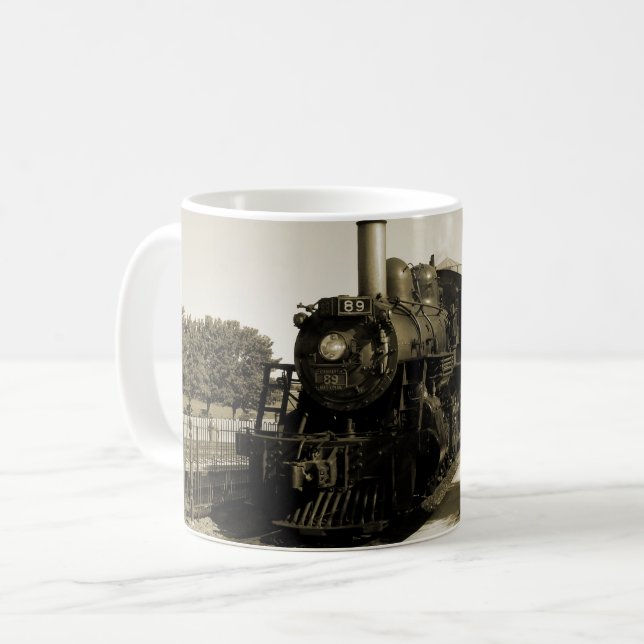 Taza De Café Ferrocarril histórico (Anverso izquierdo)